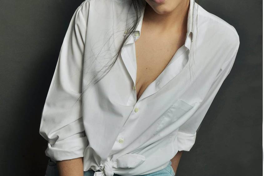 Blouse pour femme ronde